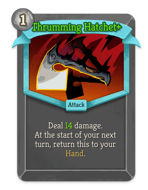 Thrumming Hatchet+