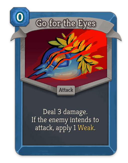 Go for the Eyes