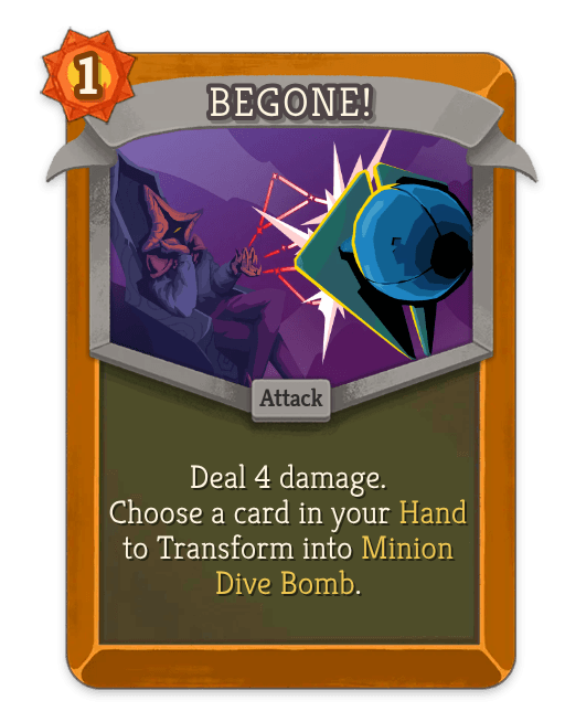 BEGONE!