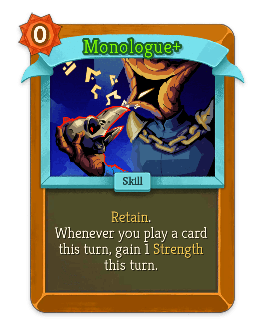 Monologue+